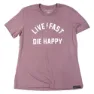 Fasthouse Die Happy Kurzarm-t-shirt, Orchid, M