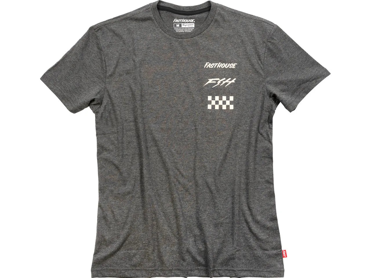 Fasthouse Evoke S/S Tech T-Shirt, Charcoal heather