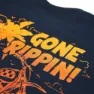 Fasthouse Gone Rippin Kurzarm-t-shirt, Navy, M