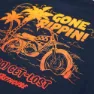 Fasthouse Gone Rippin Kurzarm-t-shirt, Navy, M