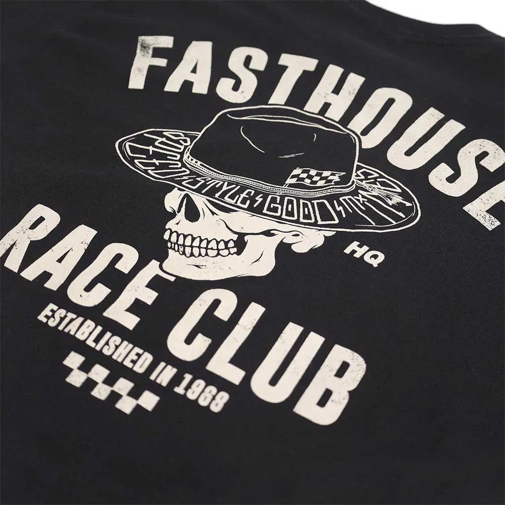 Fasthouse Hq Club Kurzarm-t-shirt, Black, S Fasthouse Hq Club Kurzarm-t-shirt, Black, S