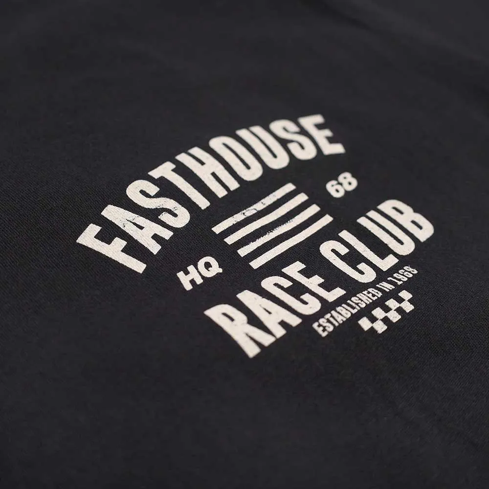 Fasthouse Hq Club Kurzarm-t-shirt, Black, S Fasthouse Hq Club Kurzarm-t-shirt, Black, S