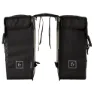fastrider Dex Basics Mik Double Fahrradtaschen 36l, Black, One Size