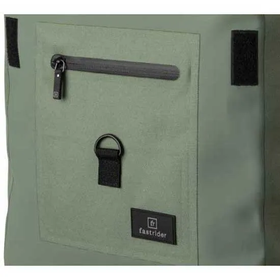 fastrider Jaxx Double Trend Eucalyptus Wp Fahrradtaschen 28l, Green, One Size fastrider Jaxx Double Trend Eucalyptus Wp Fahrradtaschen 28l, Green, One Size