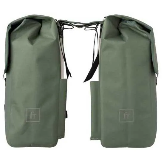 fastrider Jaxx Double Trend Eucalyptus Wp Fahrradtaschen 28l, Green, One Size fastrider Jaxx Double Trend Eucalyptus Wp Fahrradtaschen 28l, Green, One Size