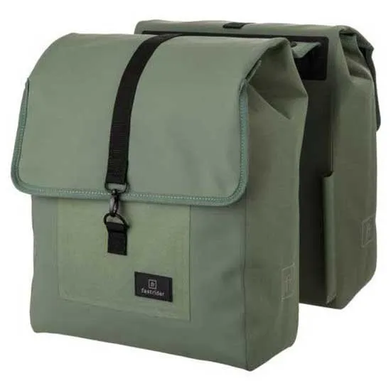 fastrider Jaxx Double Trend Eucalyptus Wp Fahrradtaschen 28l, Green, One Size fastrider Jaxx Double Trend Eucalyptus Wp Fahrradtaschen 28l, Green, One Size