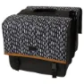 fastrider Nara Trend Mik Double Fahrradtaschen 33l, Black, One Size