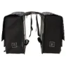 fastrider Nara Trend Mik Double Fahrradtaschen 33l, Black, One Size