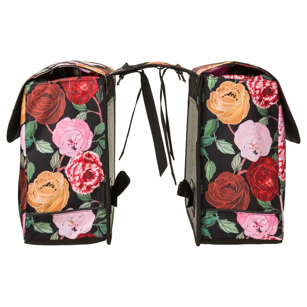 fastrider Nyla Trend Mik Double Fahrradtaschen 32l, Floral red, One Size