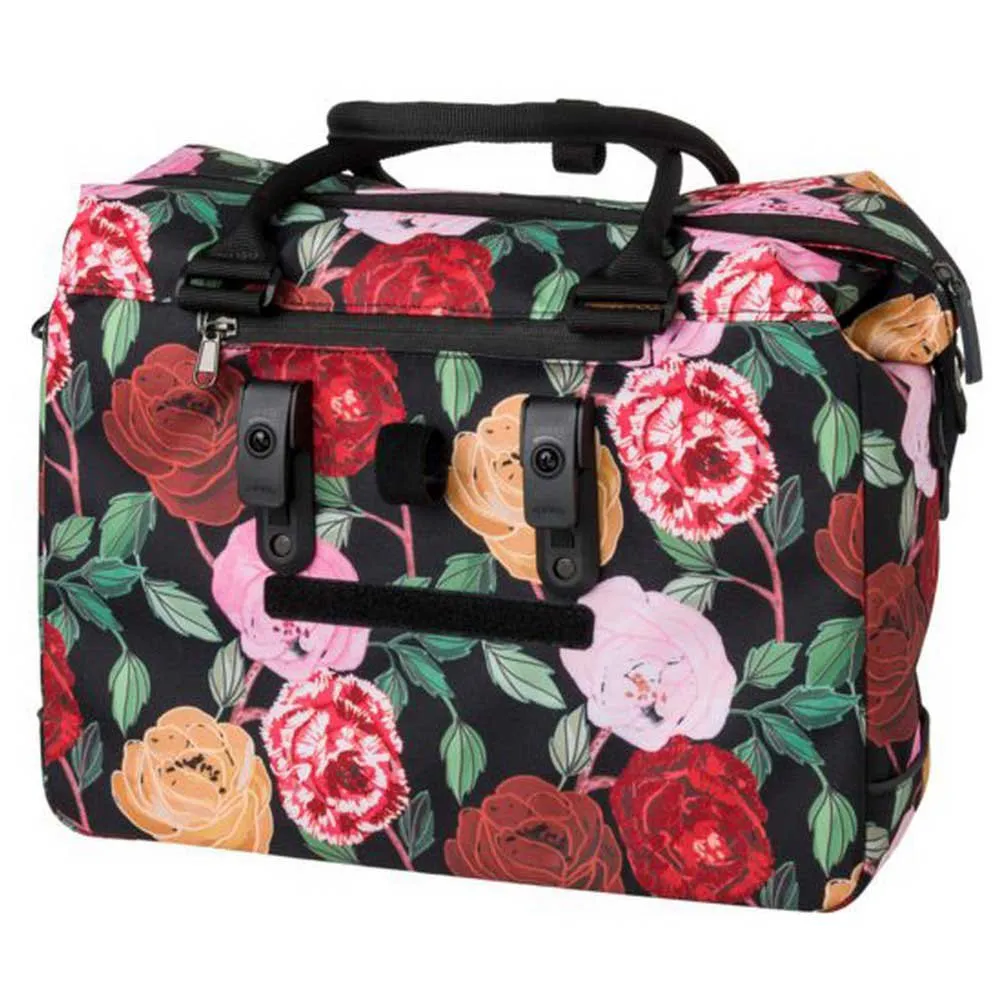 fastrider Nyla Trend Single 20l Fahrradtaschen, Floral red, One Size fastrider Nyla Trend Single 20l Fahrradtaschen, Floral red, One Size