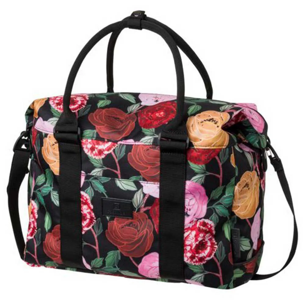 fastrider Nyla Trend Single 20l Fahrradtaschen, Floral red, One Size fastrider Nyla Trend Single 20l Fahrradtaschen, Floral red, One Size