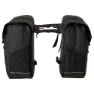 fastrider Pendler Basics Mik Double Fahrradtaschen 24l, Antracite, One Size
