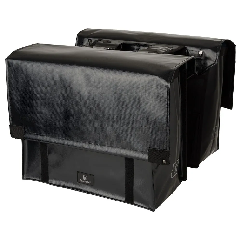 fastrider Tarpaulin Cargo Basics Mik Double Fahrradtaschen 46l, Black, One Size fastrider Tarpaulin Cargo Basics Mik Double Fahrradtaschen 46l, Black, One Size
