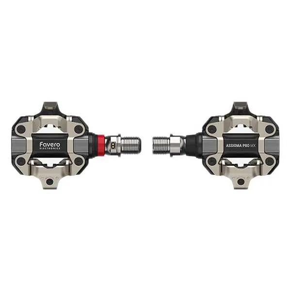 Favero Electronics Assioma Pro Mx-1 Pedale Mit Leistungsmesser, Silver / black, One Size Favero Electronics Assioma Pro Mx-1 Pedale Mit Leistungsmesser, Silver / black, One Size