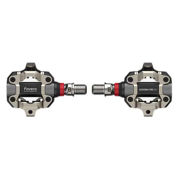Favero Electronics Assioma Pro Mx-2 Pedale Mit Leistungsmesser, Silver / black, One Size