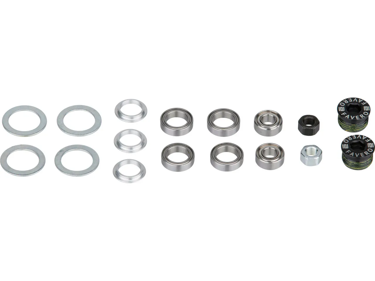 Favero Electronics Lagerkit für Assioma, Silver, One Size Favero Electronics Lagerkit für Assioma, Silver, One Size