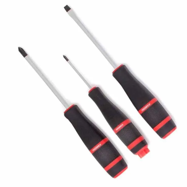 Feedback Sports 3-piece Screwdriver Set Werkzeug, Black, One Size Feedback Sports 3-piece Screwdriver Set Werkzeug, Black, One Size