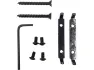 Feedback Sports Befestigungskit für Velo Wall 2D / Velo Wall Rack Haltearme, Schwarz, one_size