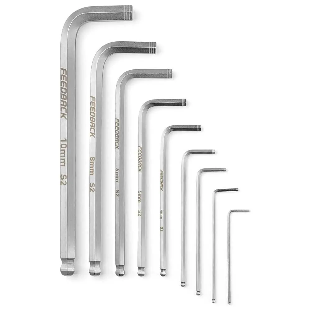 Feedback Sports Inbusschlüssel-set, Silver, One Size Feedback Sports Inbusschlüssel-set, Silver, One Size