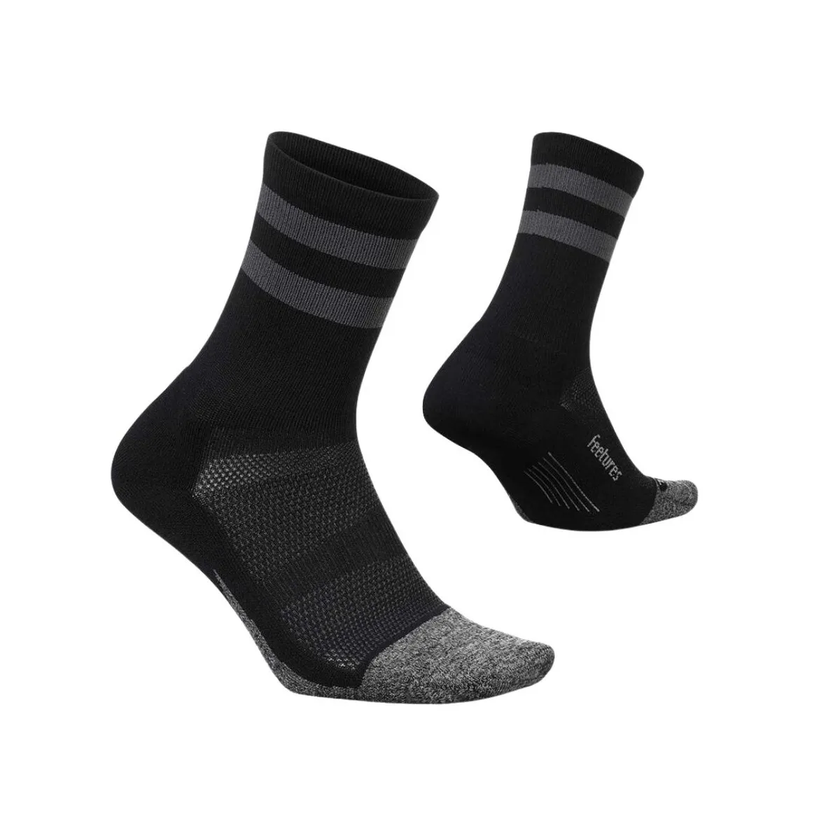 Feetures Elite Light Cushion Mini Crew High Top Socken Feetures Elite Light Cushion Mini Crew High Top Socken