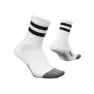 Feetures Elite Light Cushion Mini Crew High Top Socken, Weiß