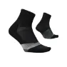 Feetures Elite Light Cushion Quarter Socken, Schwarz
