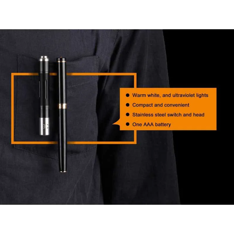 Fenix Ld02 V2.0 Taschenlampe, Black, 70 Lumina Fenix Ld02 V2.0 Taschenlampe, Black, 70 Lumina