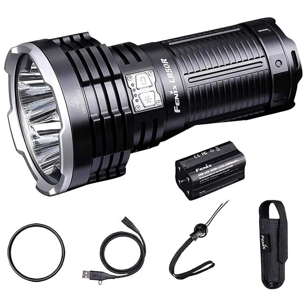 Fenix Lr50r Taschenlampe, Black, 12000 Lumina Fenix Lr50r Taschenlampe, Black, 12000 Lumina