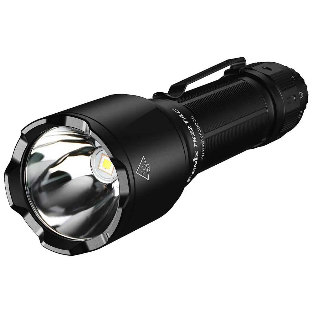 Fenix Tk22 Tac Tactic Taschenlampe, Black, 2800 Lumina Fenix Tk22 Tac Tactic Taschenlampe, Black, 2800 Lumina