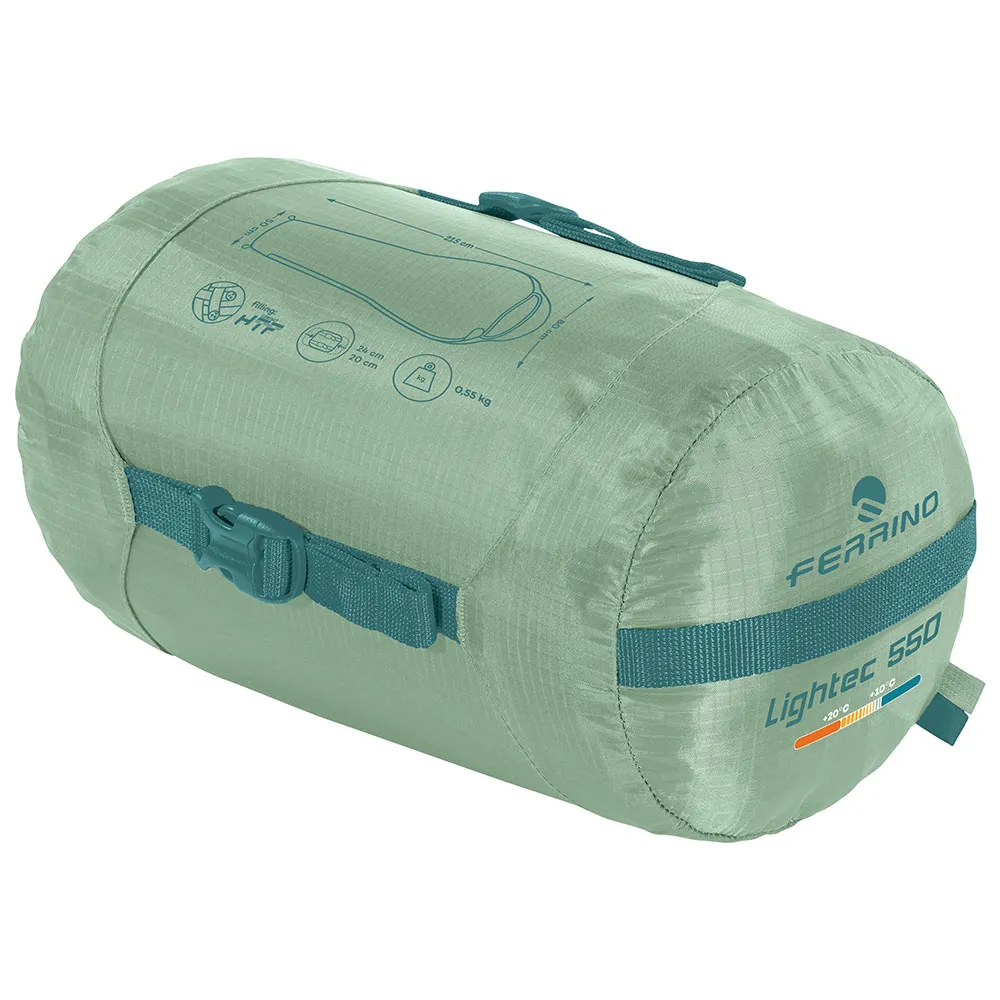 Ferrino Lightech 550 Schlafsack, Green Ferrino Lightech 550 Schlafsack, Green