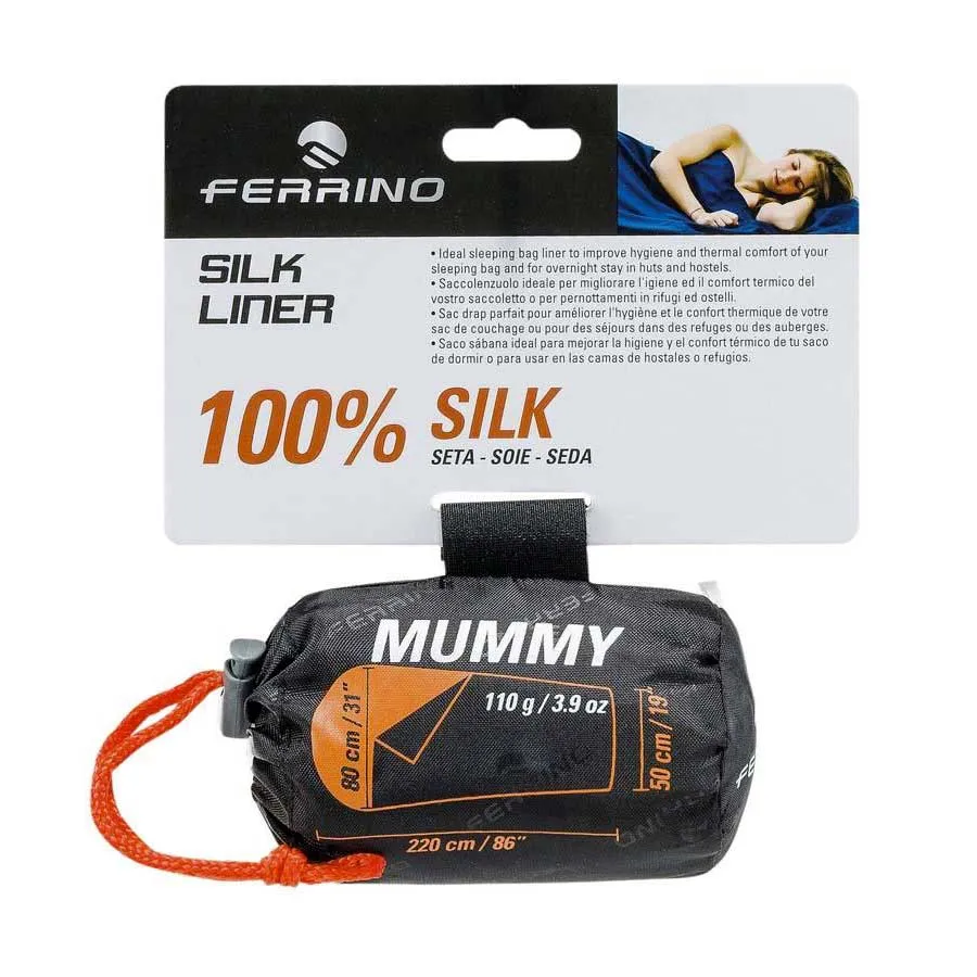 Ferrino Silk Mummy Futter, White Ferrino Silk Mummy Futter, White