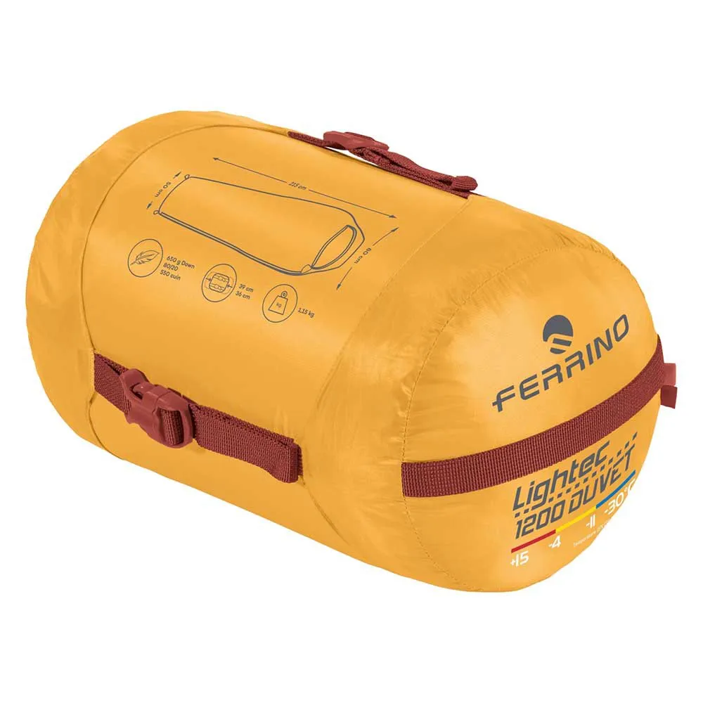 Ferrino Sleepingbag Lightech 500 Duvet Rds Down Schlafsack, Grey Ferrino Sleepingbag Lightech 500 Duvet Rds Down Schlafsack, Grey