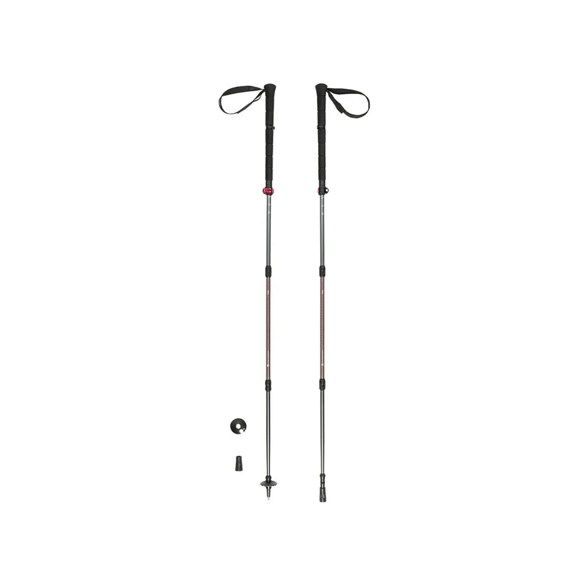 Ferrino Stick Thui Stöcke, Grey / red, 110-135cm Ferrino Stick Thui Stöcke, Grey / red, 110-135cm