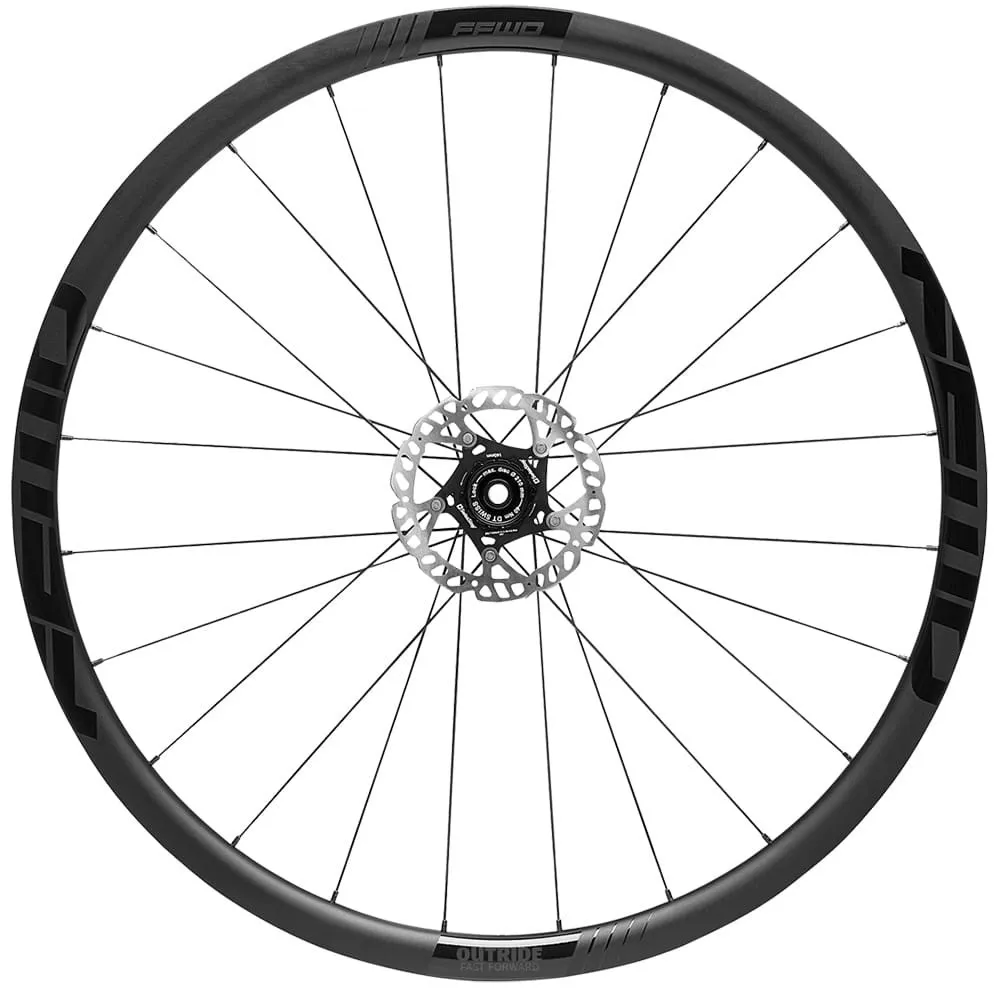 FFWD Outride Cl Disc Tubeless Rennrad Laufradsatz, Black, 12 x 100 / 12 x 142mm, Shimano/Sram HG FFWD Outride Cl Disc Tubeless Rennrad Laufradsatz, Black, 12 x 100 / 12 x 142mm, Shimano/Sram HG