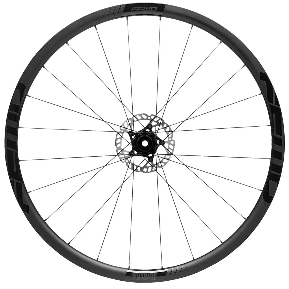 FFWD Outride Cl Disc Tubeless Rennrad Laufradsatz, Black, 12 x 100 / 12 x 142mm, Shimano/Sram HG FFWD Outride Cl Disc Tubeless Rennrad Laufradsatz, Black, 12 x 100 / 12 x 142mm, Shimano/Sram HG