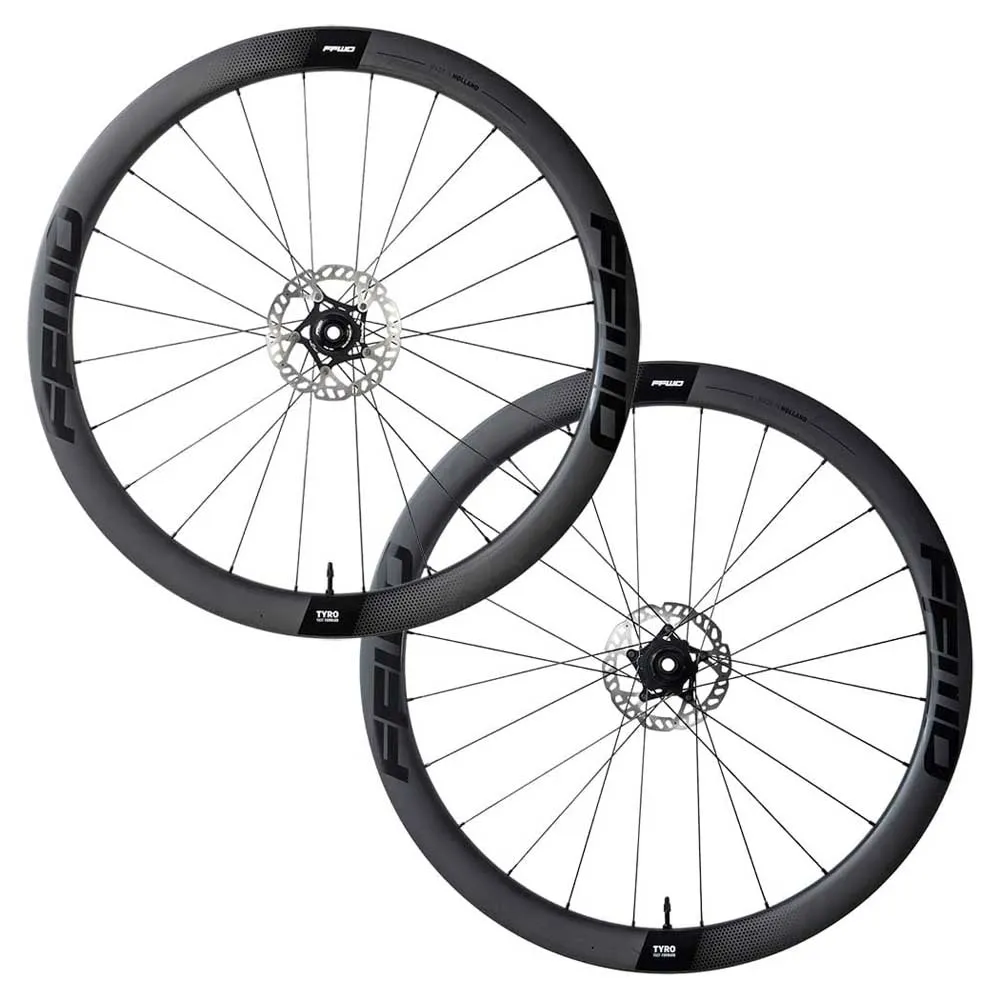 FFWD Tyro 2.0 Cl Disc Tubeless Rennrad Laufradsatz FFWD Tyro 2.0 Cl Disc Tubeless Rennrad Laufradsatz