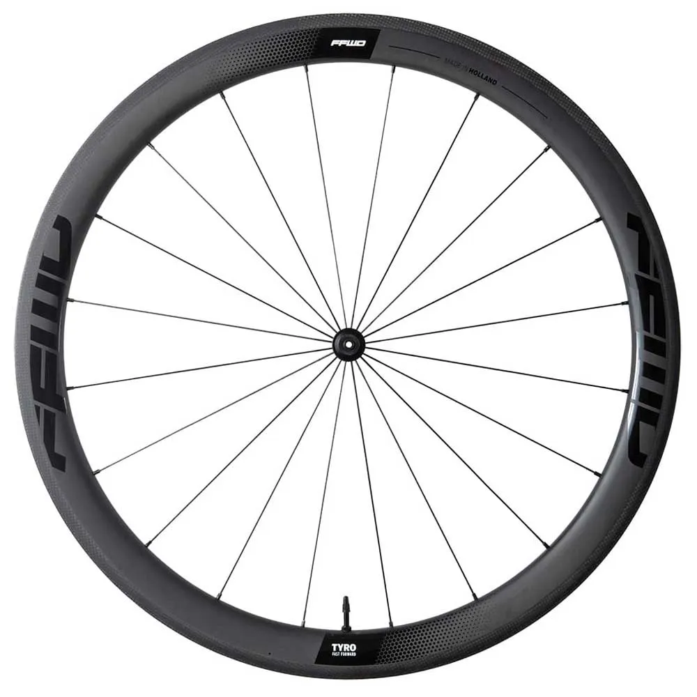 FFWD Tyro 2.0 Tubeless Rennrad Laufradsatz, Black, 12 x 100 / 12 x 142mm, Shimano/Sram HG
