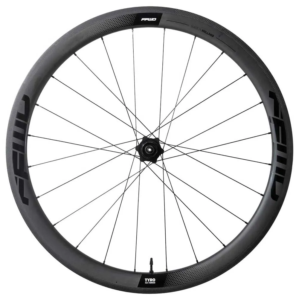 FFWD Tyro 2.0 Tubeless Rennrad Laufradsatz, Black, 12 x 100 / 12 x 142mm, Shimano/Sram HG