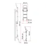 Fiamma Deluxe 8 Treppe, Grey, One Size