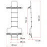 Fiamma Deluxe Dj Ducato Treppe, Grey, One Size