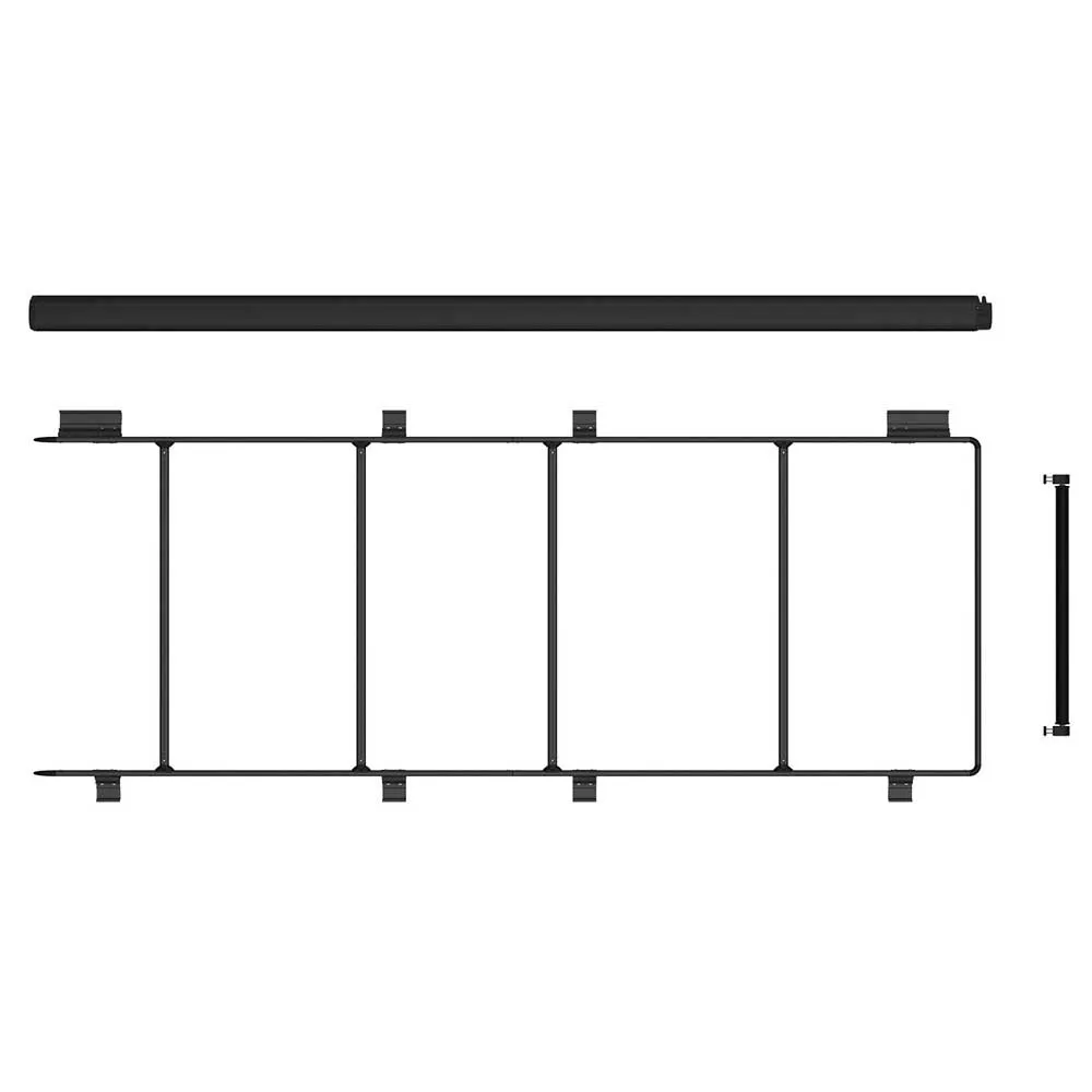 Fiamma Ducato Dachreling, Black, One Size Fiamma Ducato Dachreling, Black, One Size