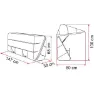 Fiamma Ultra 360 Gepäckraum, White, One Size
