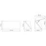Fiamma Ultra 500 Gepäckraum, White, One Size