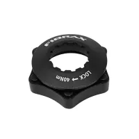 Fibrax Adapter für MTB-Scheibenbremse transformiert Scheibenbefestigung in 6 Löchern für Blockierachse Centerlock Unisex