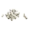 Fibrax Packung mit 200 Aderendhülsen für Bremsleitungen aus Metall Unisex, silber, 5 x 11mm