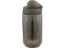 Fidlock TWIST Trinkflasche mit bottle connector Modell 2022, Transparent-schwarz, 450ml