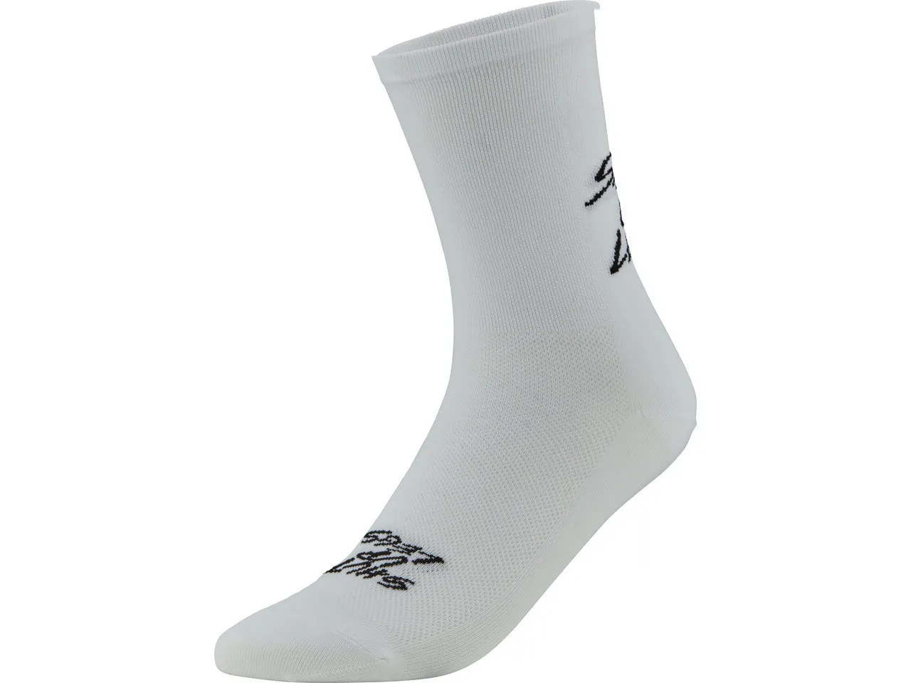 FINGERSCROSSED Shut Up Legs Socken, White FINGERSCROSSED Shut Up Legs Socken, White