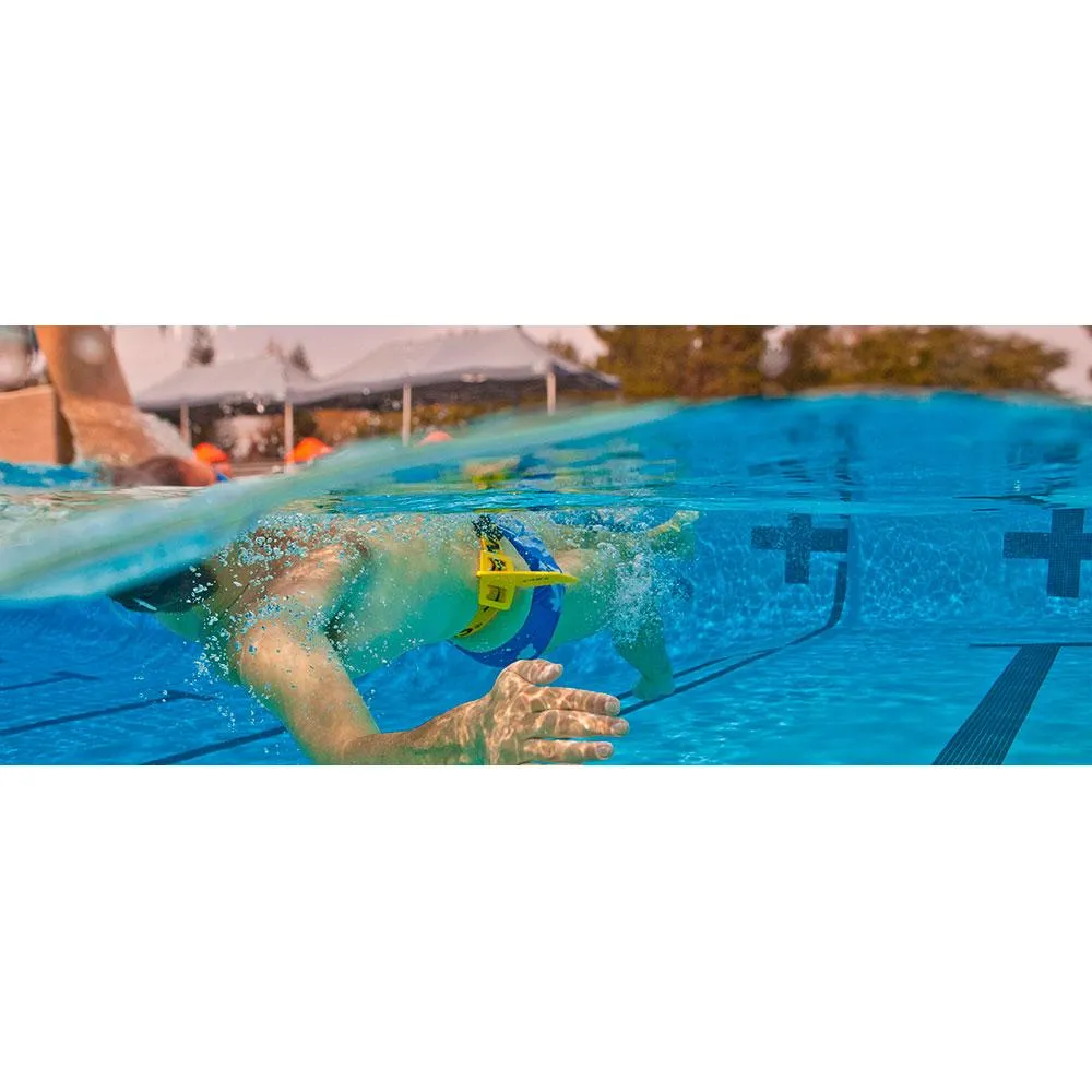 FINIS Hydro Hip Kleid unisex, Yellow / blue