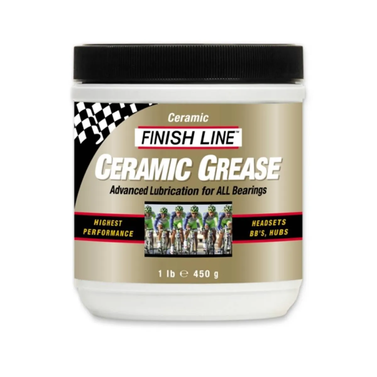 Finish Line Fett(1lb) zu geliefert von 1 Ceramic Unisex, beige, 450g Finish Line Fett(1lb) zu geliefert von 1 Ceramic Unisex, beige, 450g