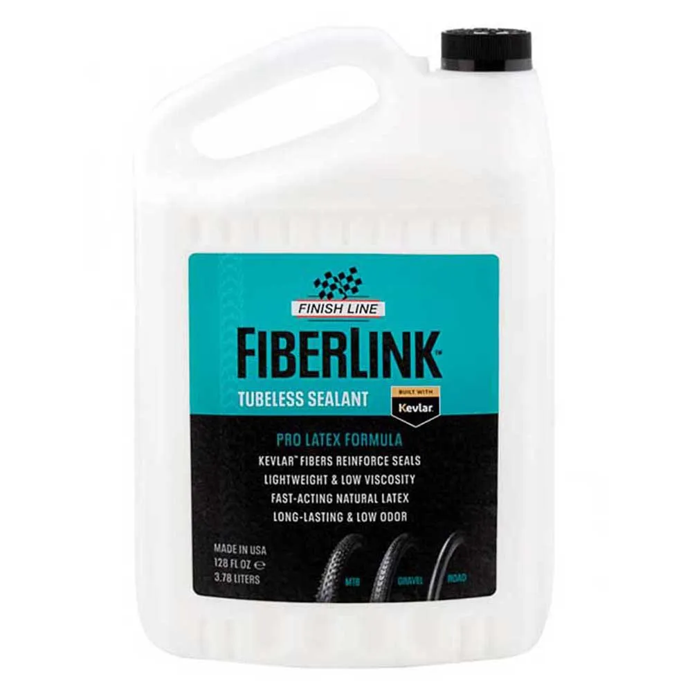Finish Line Fiberlink Pro Latex Tubeless Dichtmittel 3.78l, White, One Size Finish Line Fiberlink Pro Latex Tubeless Dichtmittel 3.78l, White, One Size